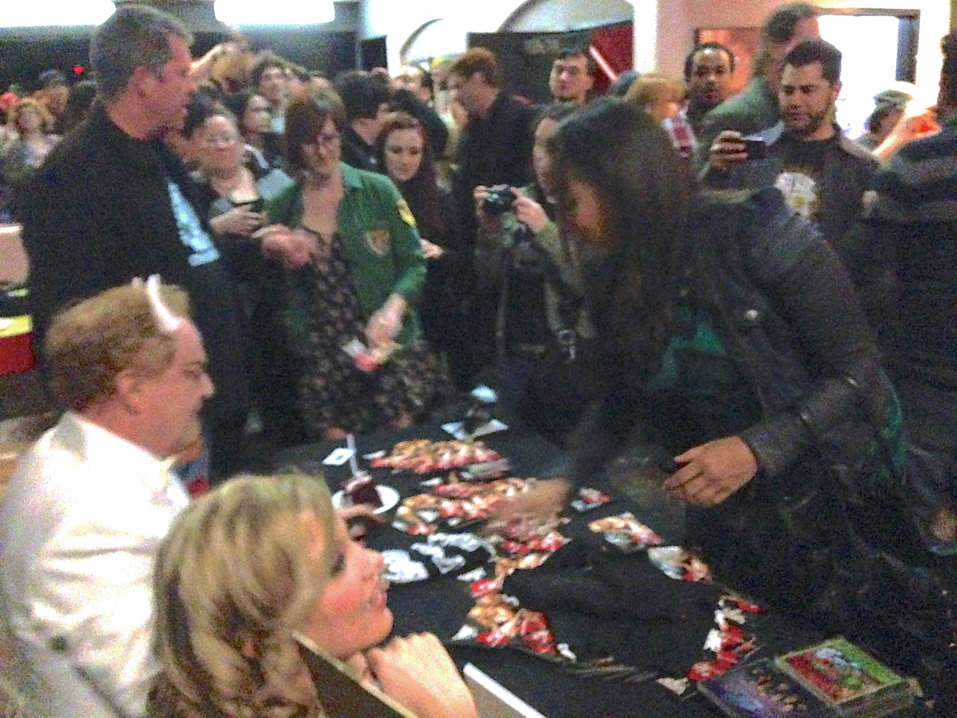 Richard-Elfman-Erin-Holt-signning-FZ2-promo-Forbidden-Zone-live-shadowcast